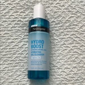 NWT Neutrogena Hydro Boost Hydrating Gel Cleanser
